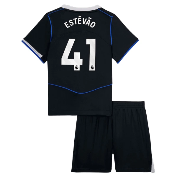 Chelsea Estêvão 41 Dětský Třetí Dres 2025/26 Chelsea Estêvão 41 Dětský Třetí Dres 2025/26