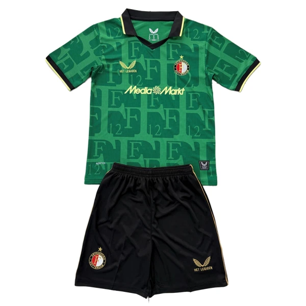 Feyenoord Rotterdam Dětský Čtvrtý Dres 2025/26 Feyenoord Rotterdam Dětský Čtvrtý Dres 2025/26