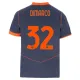 Inter Milán Federico Dimarco 32 Třetí Dres 2025/26 Inter Milán Federico Dimarco 32 Třetí Dres 2025/26