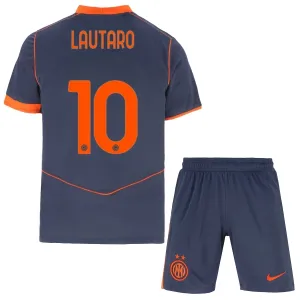 Inter Milán Lautaro Martínez 10 Dětský Třetí Dres 2025/26