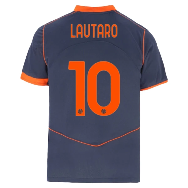 Inter Milán Lautaro Martínez 10 Dětský Třetí Dres 2025/26