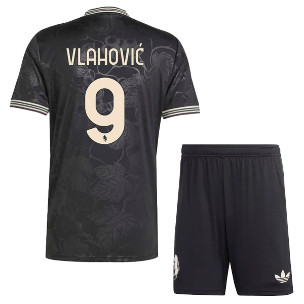 Juventus Dušan Vlahović 9 Dětský Třetí Dres 2025/26