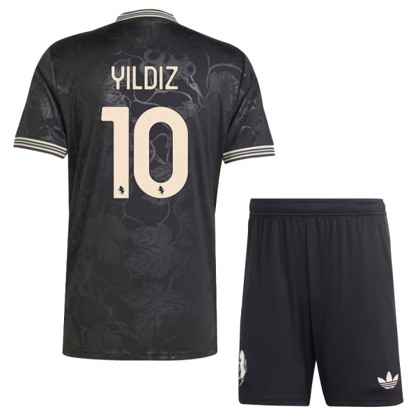 Juventus Kenan Yıldız 10 Dětský Třetí Dres 2025/26 Juventus Kenan Yıldız 10 Dětský Třetí Dres 2025/26