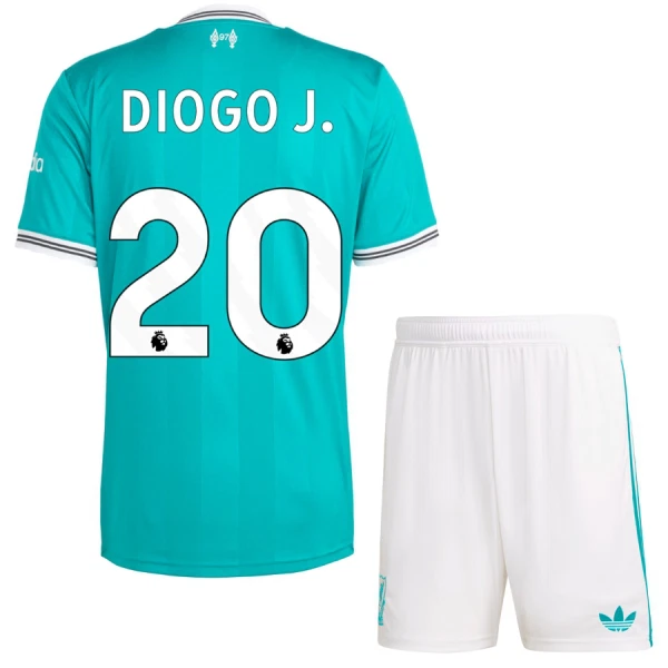 Liverpool Diogo Jota 20 Dětský Třetí Dres 2025/26 Liverpool Diogo Jota 20 Dětský Třetí Dres 2025/26