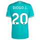 Liverpool Diogo Jota 20 Třetí Dres 2025/26