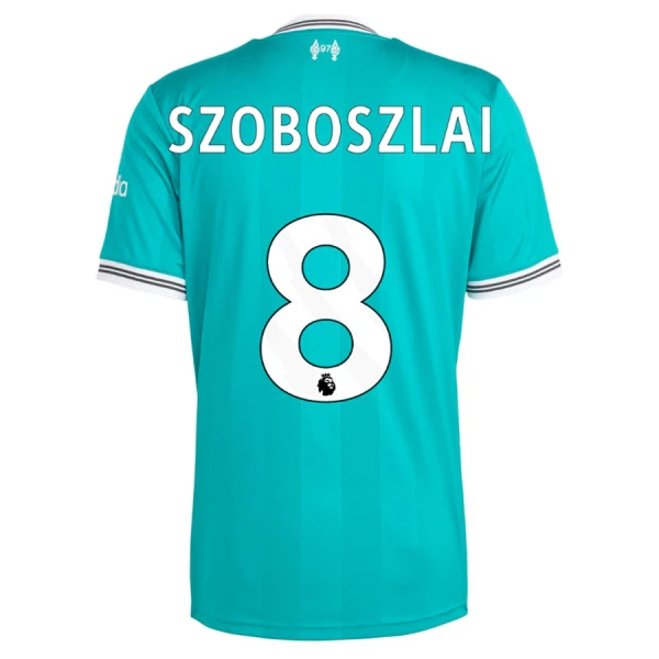 Liverpool Dominik Szoboszlai 8 Třetí Dres 2025/26 Liverpool Dominik Szoboszlai 8 Třetí Dres 2025/26