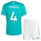 Liverpool Virgil van Dijk 4 Dětský Třetí Dres 2025/26