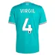 Liverpool Virgil van Dijk 4 Třetí Dres 2025/26
