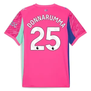 Manchester City Gianluigi Donnarumma 25 Brankářské Dres 2025/26 Růžová