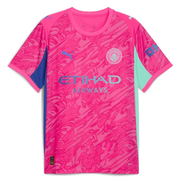 Manchester City Gianluigi Donnarumma 25 Brankářské Dres 2025/26 Růžová