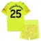 Manchester City Gianluigi Donnarumma 25 Dětský Brankářské Dres 2025/26 Žlutá
