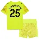 Manchester City Gianluigi Donnarumma 25 Dětský Brankářské Dres 2025/26 Žlutá Manchester City Gianluigi Donnarumma 25 Dětský Brankářské Dres 2025/26 Žlutá