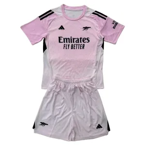 Arsenal Dětský Brankářské Dres 2025/26 Růžová