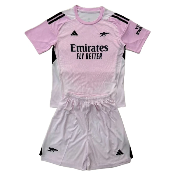 Arsenal Dětský Brankářské Dres 2025/26 Růžová Arsenal Dětský Brankářské Dres 2025/26 Růžová