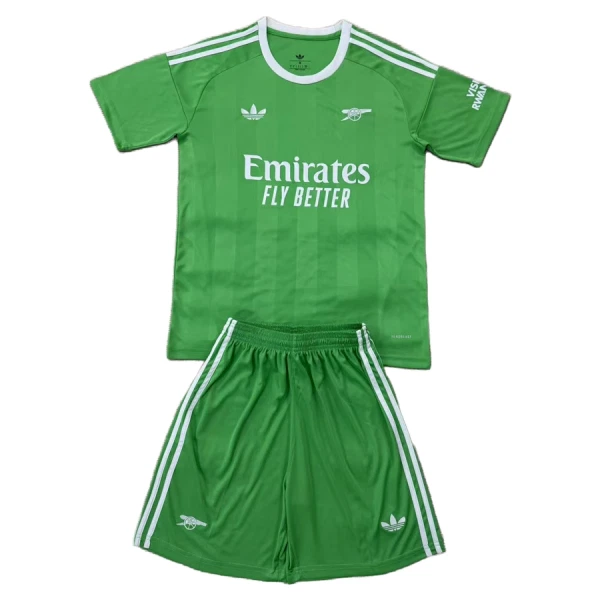 Arsenal Dětský Brankářské Dres 2025/26 Zelená
