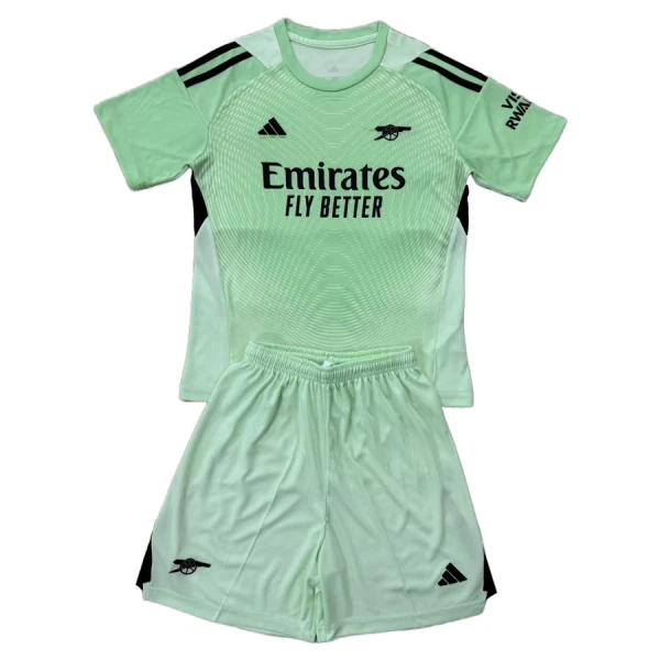 Arsenal Dětský Brankářské Dres 2025/26 Zelená