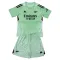 Arsenal Dětský Brankářské Dres 2025/26 Zelená