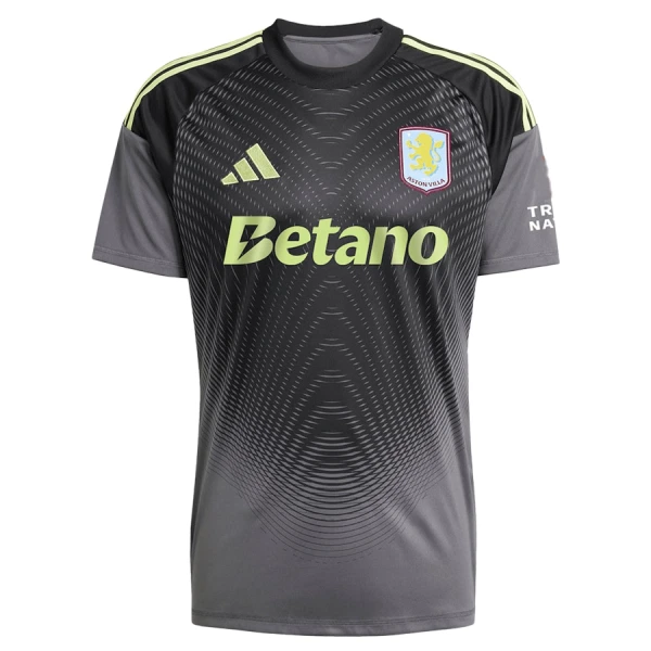 Aston Villa Brankářské Dres 2025/26 Černá Aston Villa Brankářské Dres 2025/26 Černá