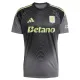 Aston Villa Brankářské Dres 2025/26 Černá Aston Villa Brankářské Dres 2025/26 Černá