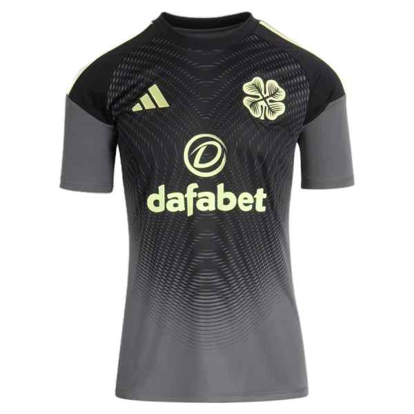 Celtic FC Brankářské Dres 2025/26 Černá