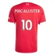 Liverpool Alexis Mac Allister 10 Domácí Dres 2025/26 Liverpool Alexis Mac Allister 10 Domácí Dres 2025/26