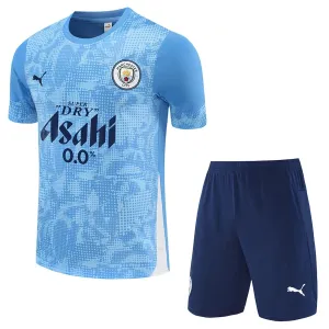 Manchester City Dětský Tréninkové Tričko 2025/26 Modrá