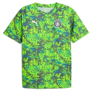 Manchester City Pre-Match Dres 2025/26 Zelená