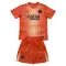 PSG Dětský Brankářské Dres 2025/26 Oranžová