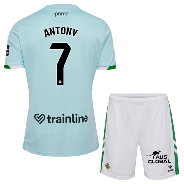 Real Betis Antony 7 Dětský Venkovní Dres 2025/26 Real Betis Antony 7 Dětský Venkovní Dres 2025/26