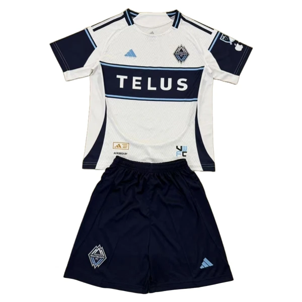 Vancouver Whitecaps FC Dětský Domácí Dres 2025/26 Vancouver Whitecaps FC Dětský Domácí Dres 2025/26