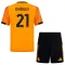 AS Roma Paulo Dybala 21 Dětský Venkovní Dres 2025/26