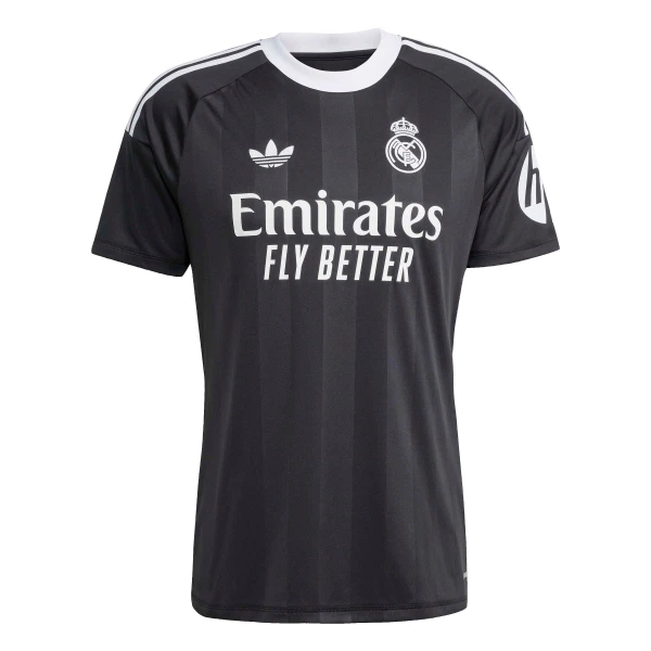 Real Madrid Brankářské Dres 2025/26 Černá Real Madrid Brankářské Dres 2025/26 Černá