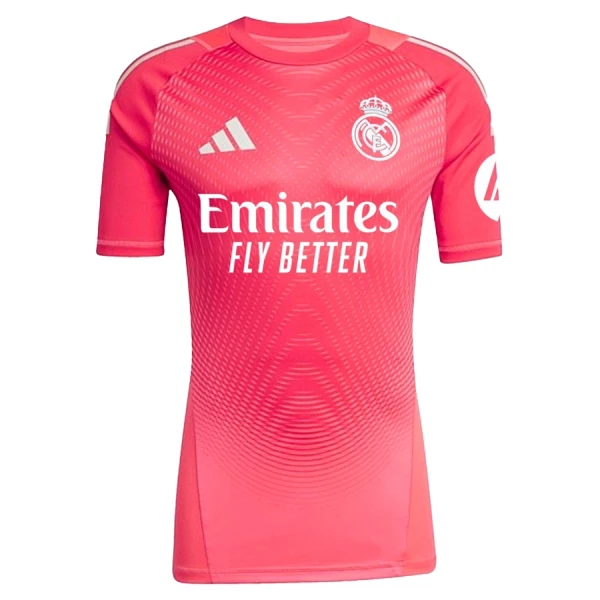 Real Madrid Brankářské Dres 2025/26 Červená Real Madrid Brankářské Dres 2025/26 Červená