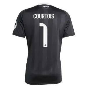 Real Madrid Thibaut Courtois 1 Brankářské Dres 2025/26 Černá