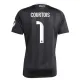 Real Madrid Thibaut Courtois 1 Brankářské Dres 2025/26 Černá