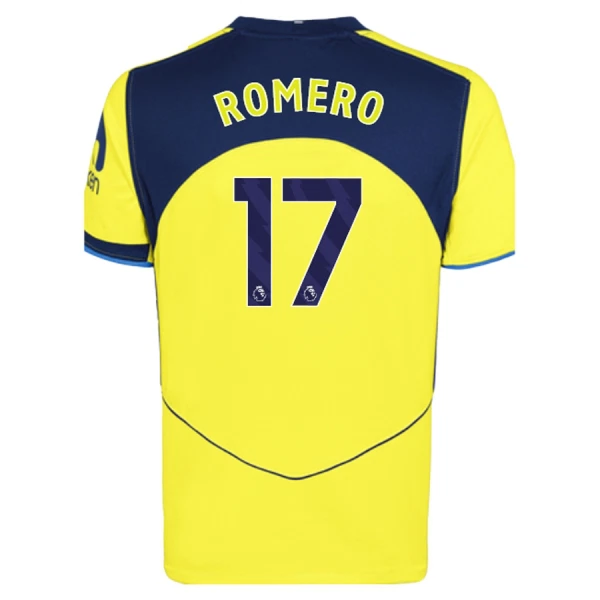 Tottenham Hotspur Cristian Romero 17 Dětský Třetí Dres 2025/26