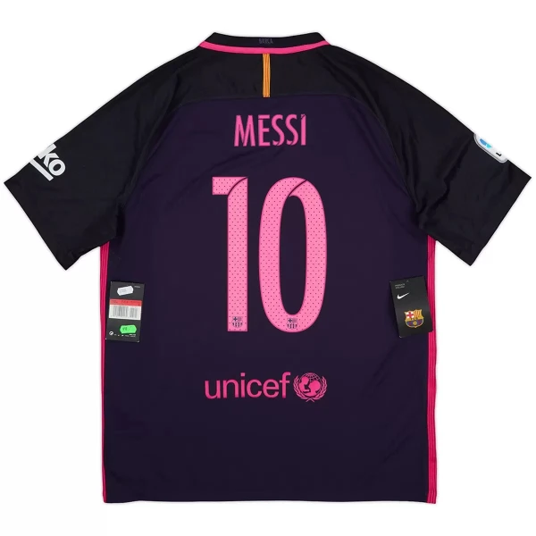 Barcelona Lionel Messi 10 2016-17 Venkovní Dres Retro Barcelona Lionel Messi 10 2016-17 Venkovní Dres Retro