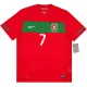 Portugalsko Cristiano Ronaldo 7 2010 Domácí Dres Retro