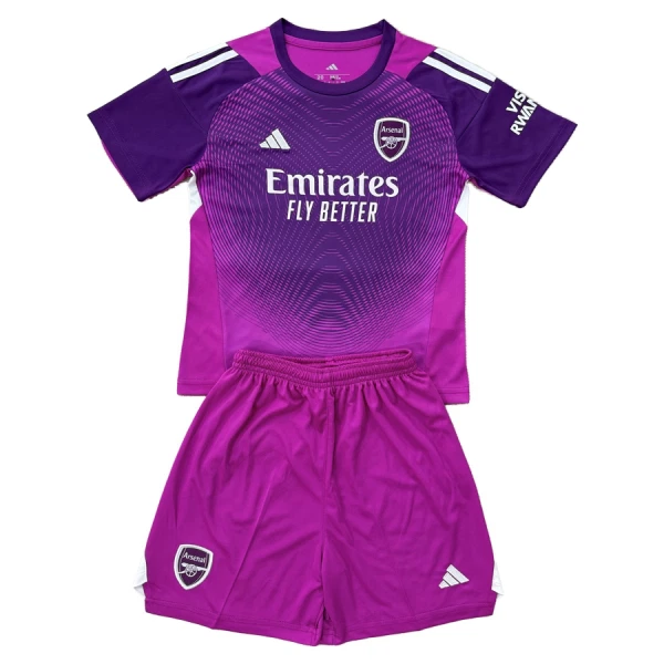 Arsenal Dětský Brankářské Dres 2025/26 Fialová Arsenal Dětský Brankářské Dres 2025/26 Fialová