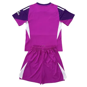 Arsenal Dětský Brankářské Dres 2025/26 Fialová