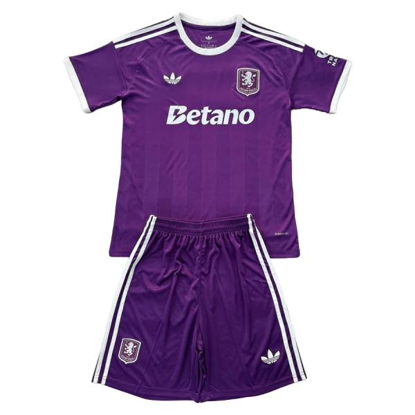 Aston Villa Dětský Brankářské Dres 2025/26 Fialová