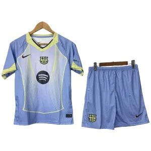 Barcelona Dětský Dres 2025/26 Fialová (Speciální Edice)