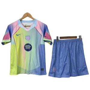 Barcelona Dětský Dres 2025/26 Žlutá (Speciální Edice)