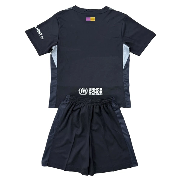 FC Barcelona Dětský Brankářské Dres 2025/26 Černá