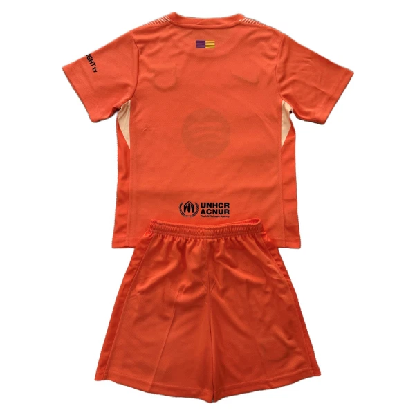 FC Barcelona Dětský Brankářské Dres 2025/26 Oranžová