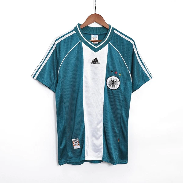 Německo Venkovní Dres 1998 Retro Německo Venkovní Dres 1998 Retro