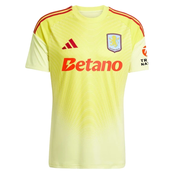 Aston Villa Brankářské Dres 2025/26 Žlutá