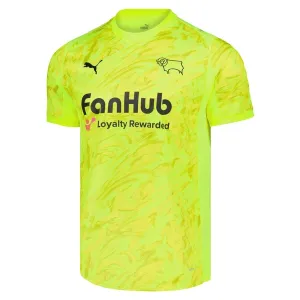 Derby County Brankářské Dres 2025/26 Žlutá