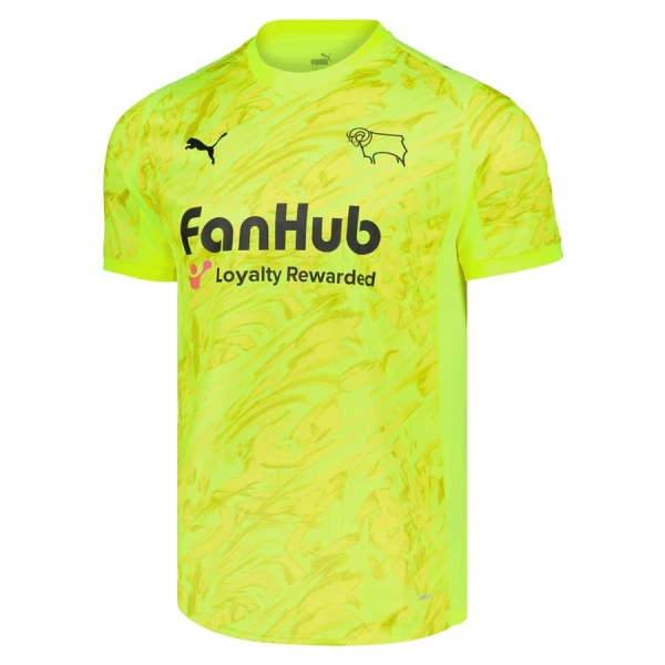 Derby County Brankářské Dres 2025/26 Žlutá Derby County Brankářské Dres 2025/26 Žlutá