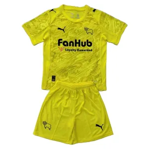 Derby County Dětský Brankářské Dres 2025/26 Žlutá